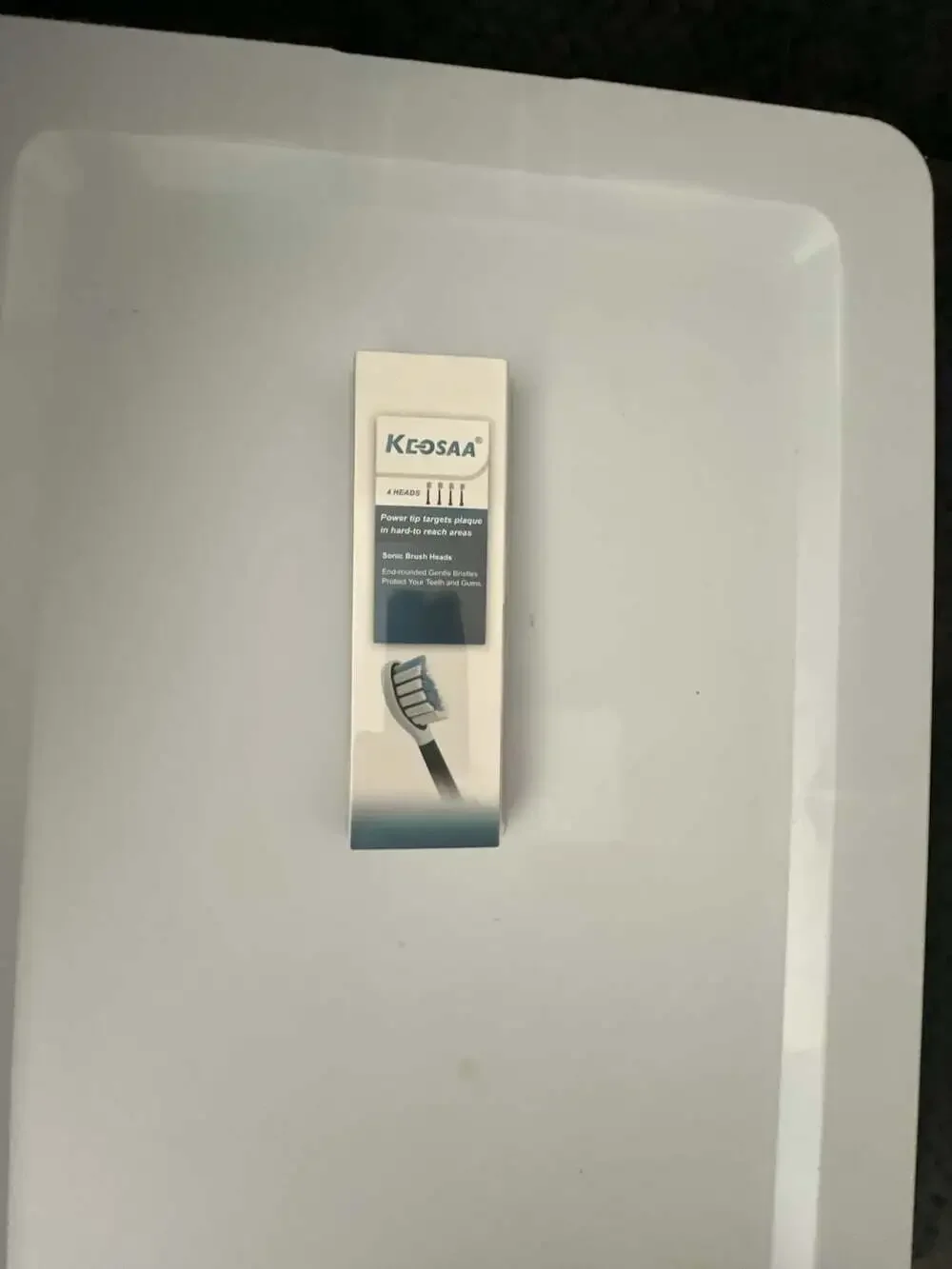 Keosaa Replacement Sonic Brush Heads for Philips Sonicare, 4 Pack